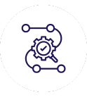 Full-cycle water treatment support and maintenance icon