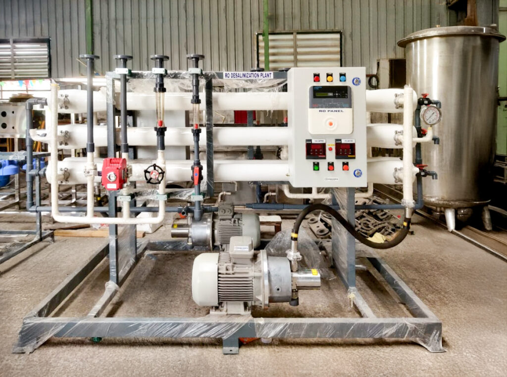 Compact Desalination Plant for Ships and Boats