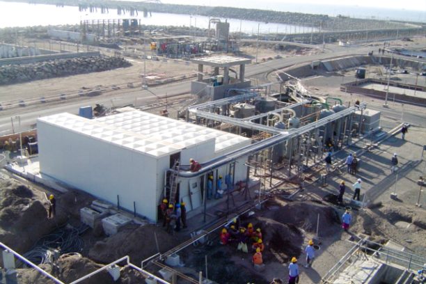 Compact waste water effluent waste water treatment plant