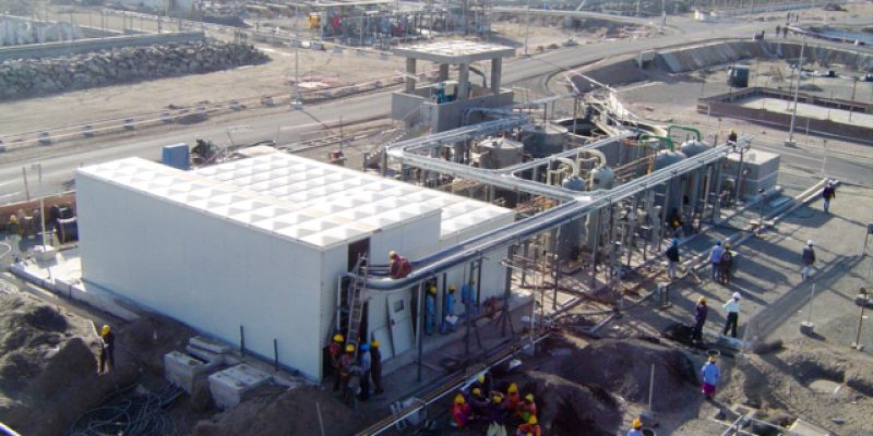 Compact waste water effluent waste water treatment plant